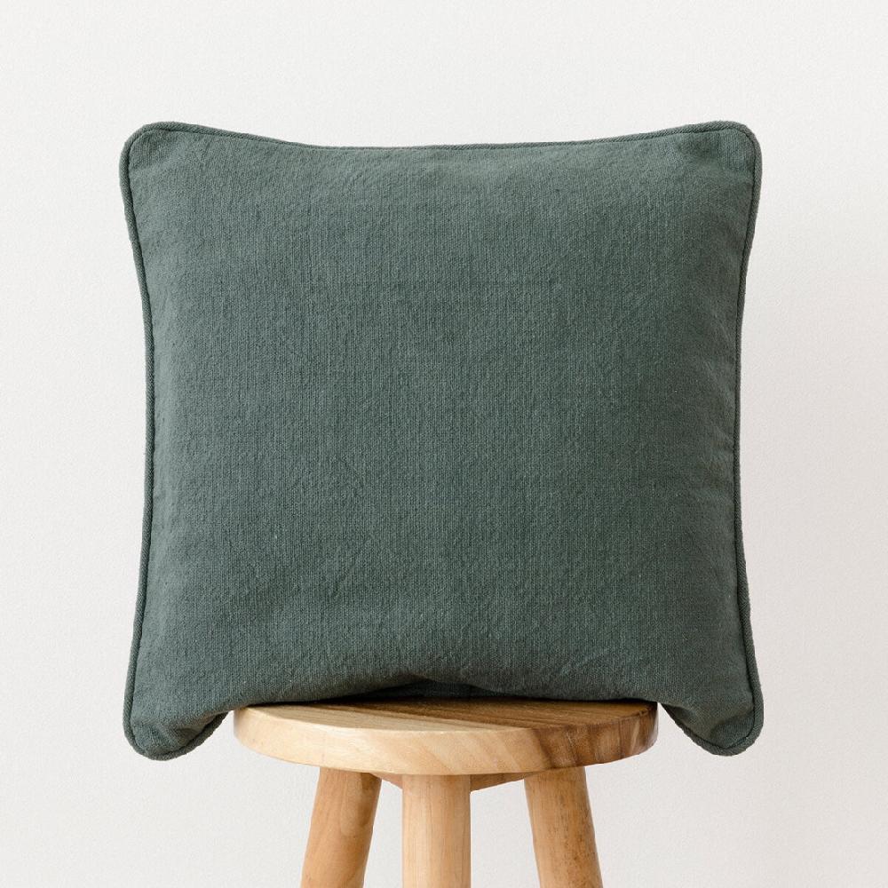 kenay home Cojín dark mint