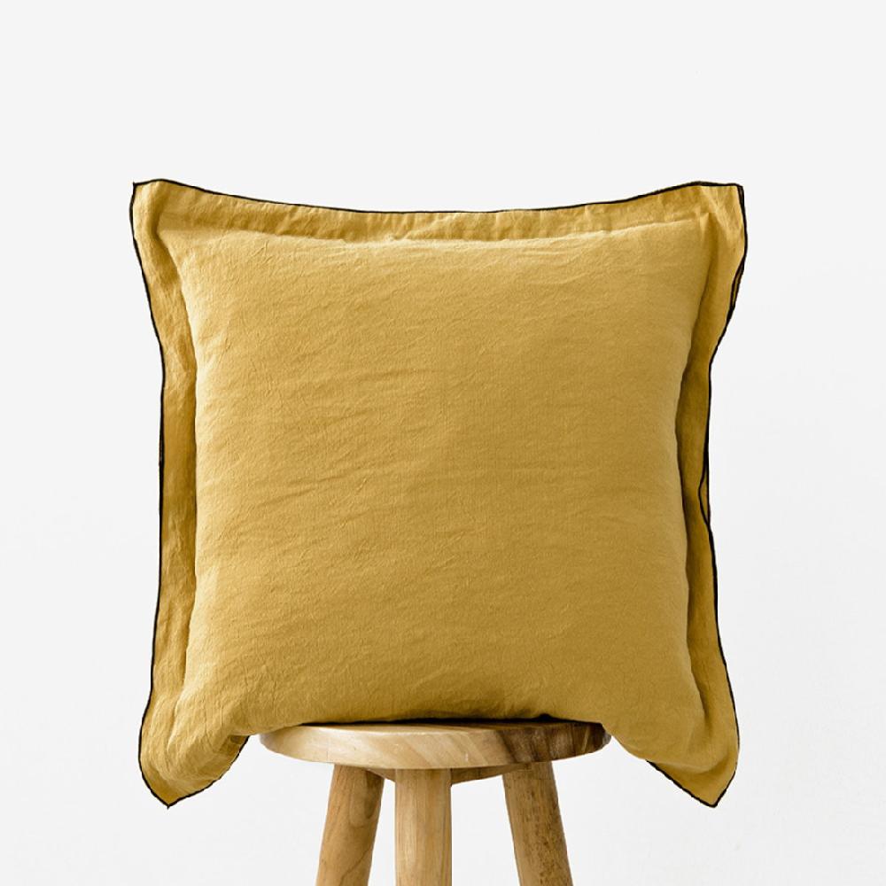 kenay home Cojín mostaza