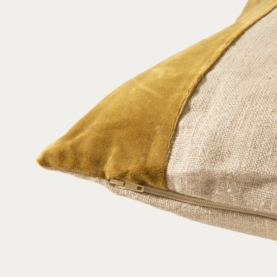 Kenay Home Cojín Mostaza
