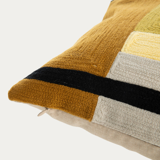 Kenay Home Cojín Mostaza