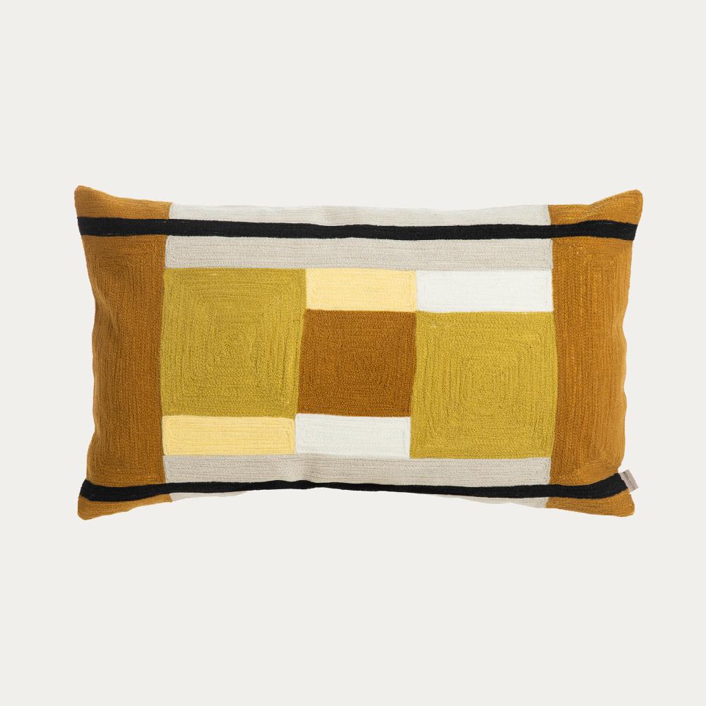 kenay home Cojín mostaza