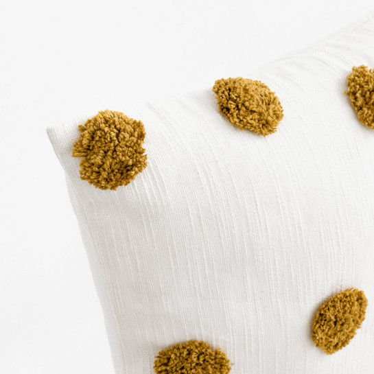 Kenay Home Cojín Mostaza