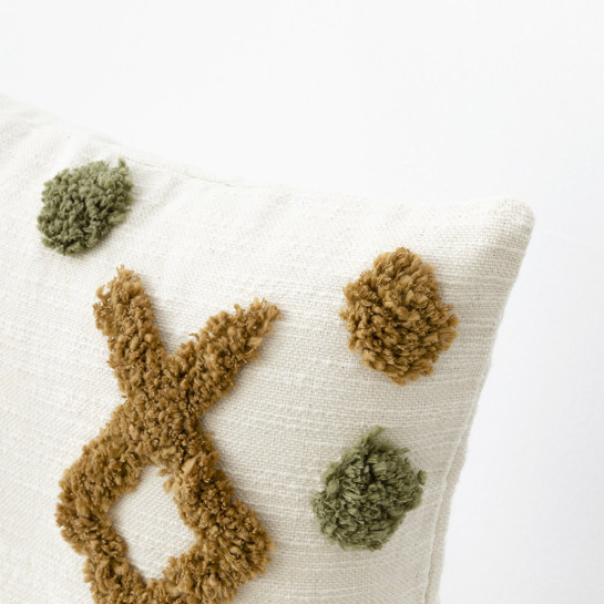 Kenay Home Cojín Mostaza