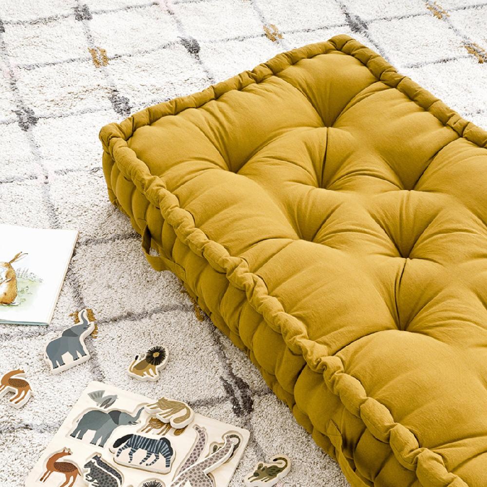 kenay home Cojín mostaza