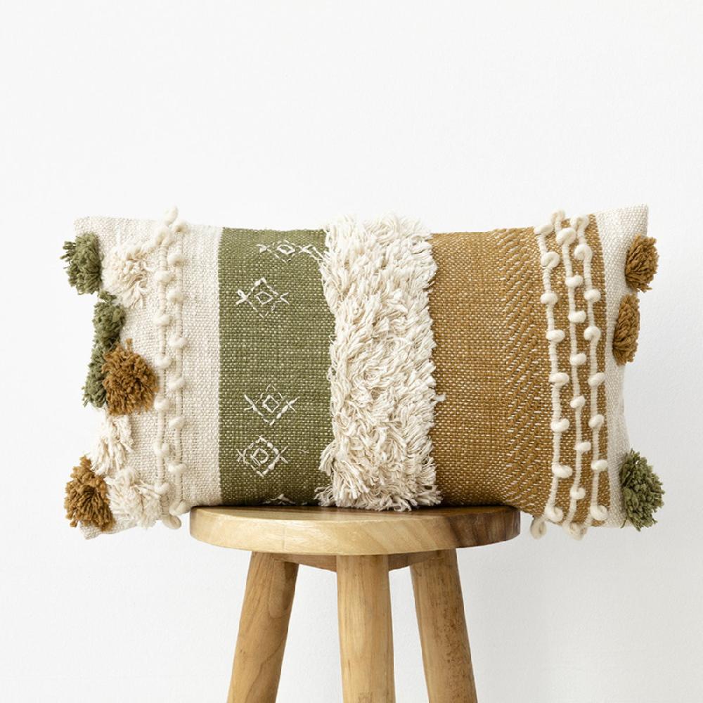 kenay home Cojín mostaza