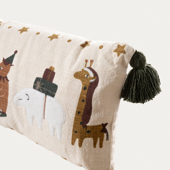 Kenay Home Cojín Verde Navidad