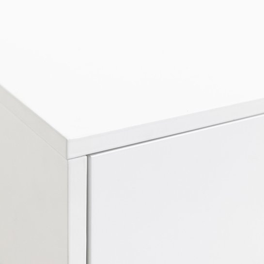 Kenay Home Cómoda Blanca 3 Cajones