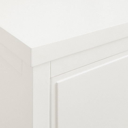 Kenay Home Cómoda Blanca 3 Cajones