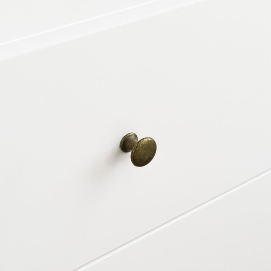 Kenay Home Cómoda Blanca 3 Cajones