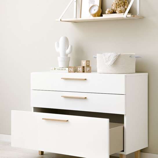 Kenay Home Cómoda Blanca Infantil