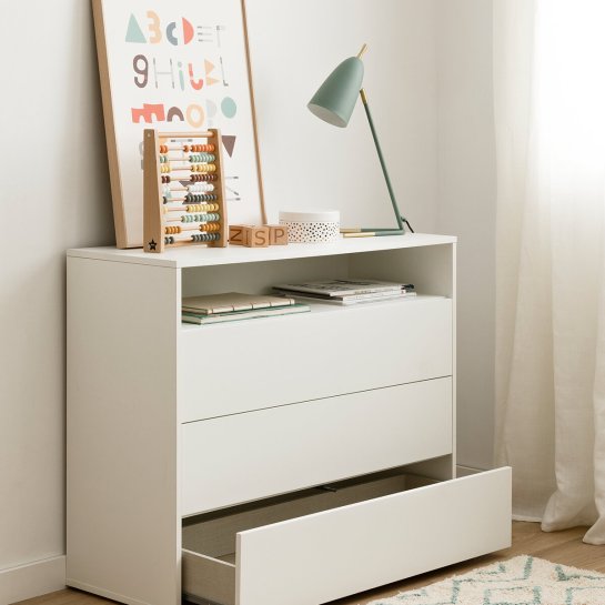 Kenay Home Cómoda Blanca Infantil
