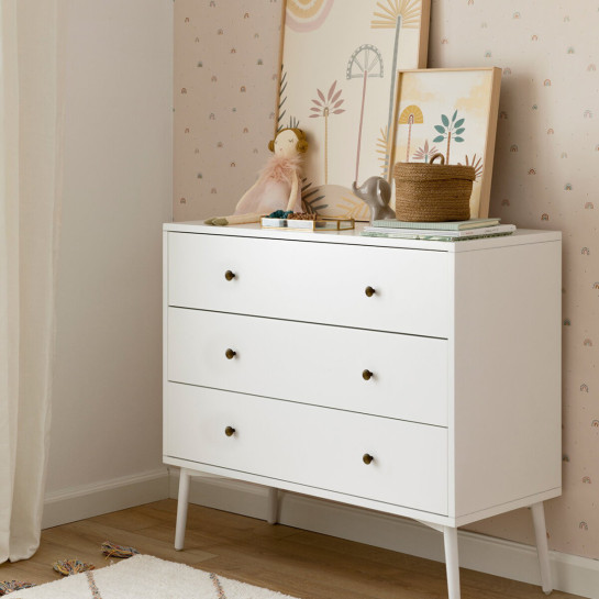 Kenay Home Cómoda Blanca Infantil