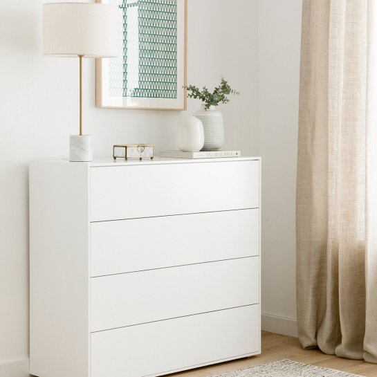 Kenay Home Cómoda Blanca Personalizable