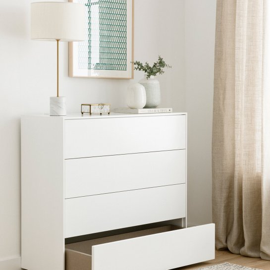 Kenay Home Cómoda Blanca Personalizable