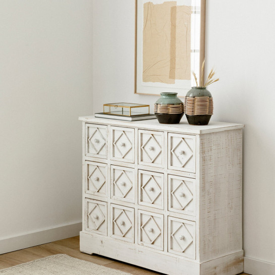 Kenay Home Cómoda Blanco Decapado