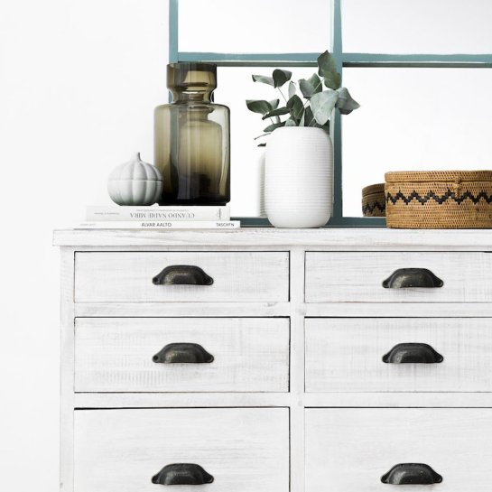 Kenay Home Cómoda Blanco Decapado