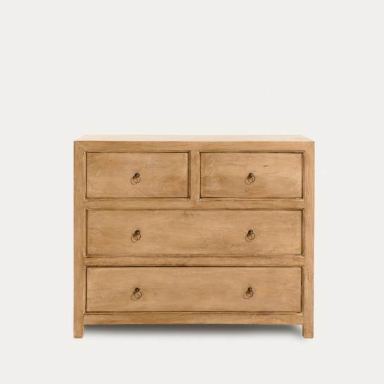 Kenay Home Cómoda Natural 4 Cajones