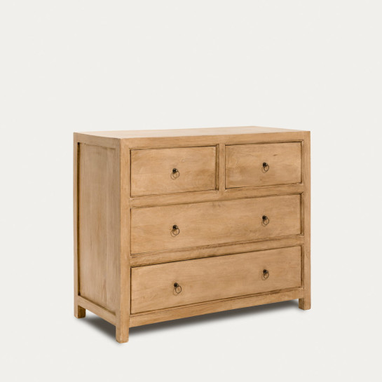 Kenay Home Cómoda Natural 4 Cajones