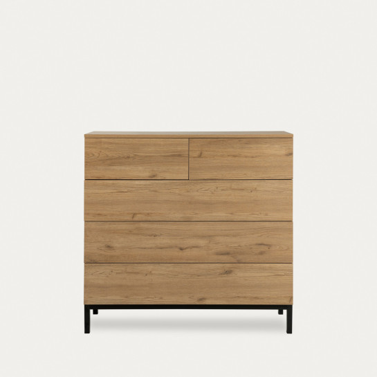Kenay Home Cómoda Natural 5 Cajones