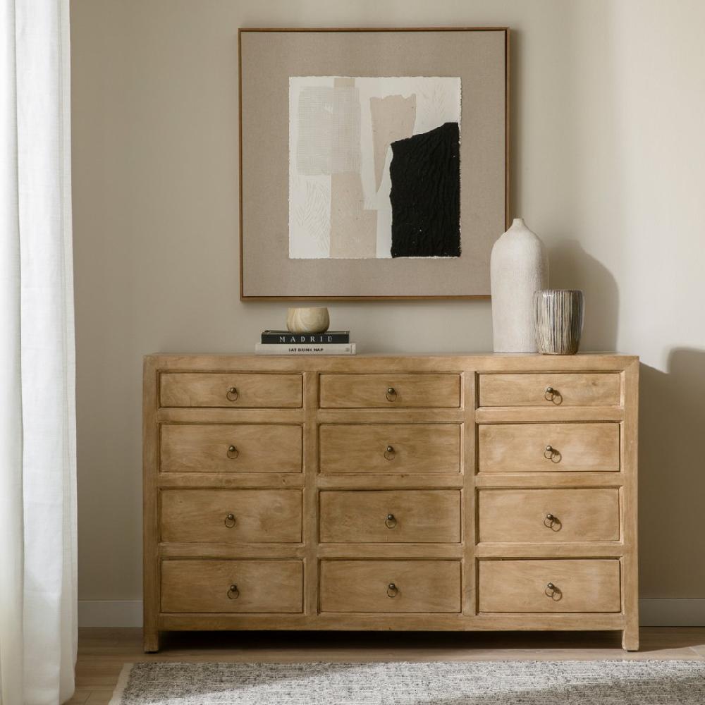 kenay home Cómoda natural multicajones