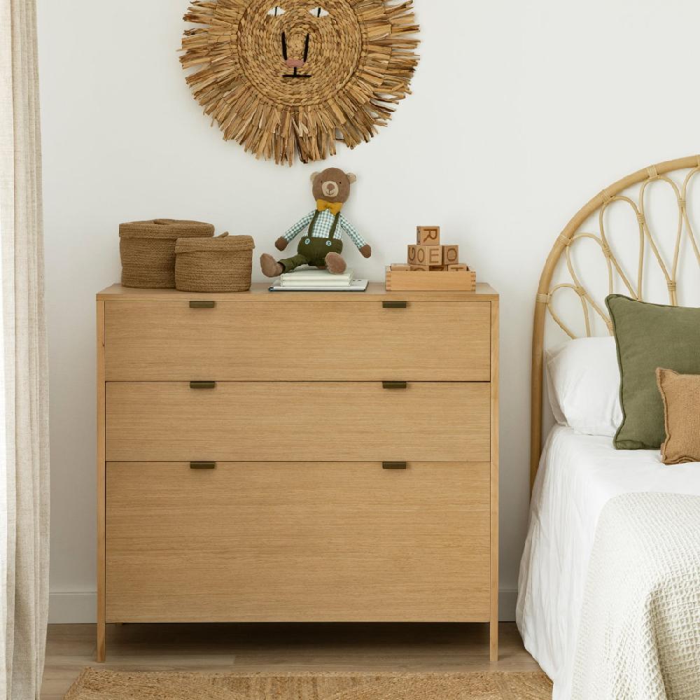 kenay home Cómoda roble infantil