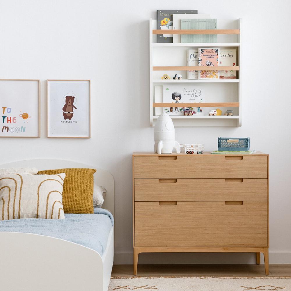kenay home Cómoda roble infantil