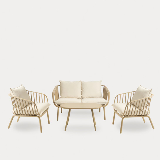 Kenay Home Conjunto De Jardín Beige