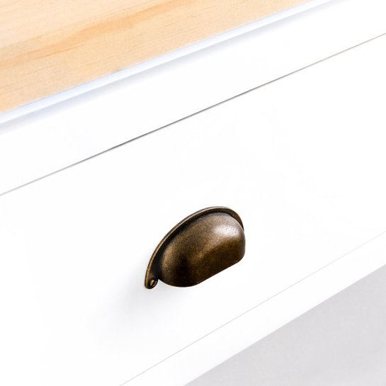 Kenay Home Consola Blanca 1 Cajón