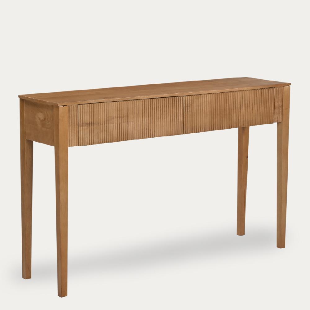 kenay home Consola natural 2 cajones