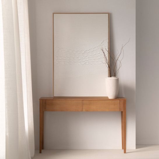 Kenay Home Consola Natural 2 Cajones