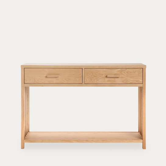 Kenay Home Consola Roble 2 Cajones