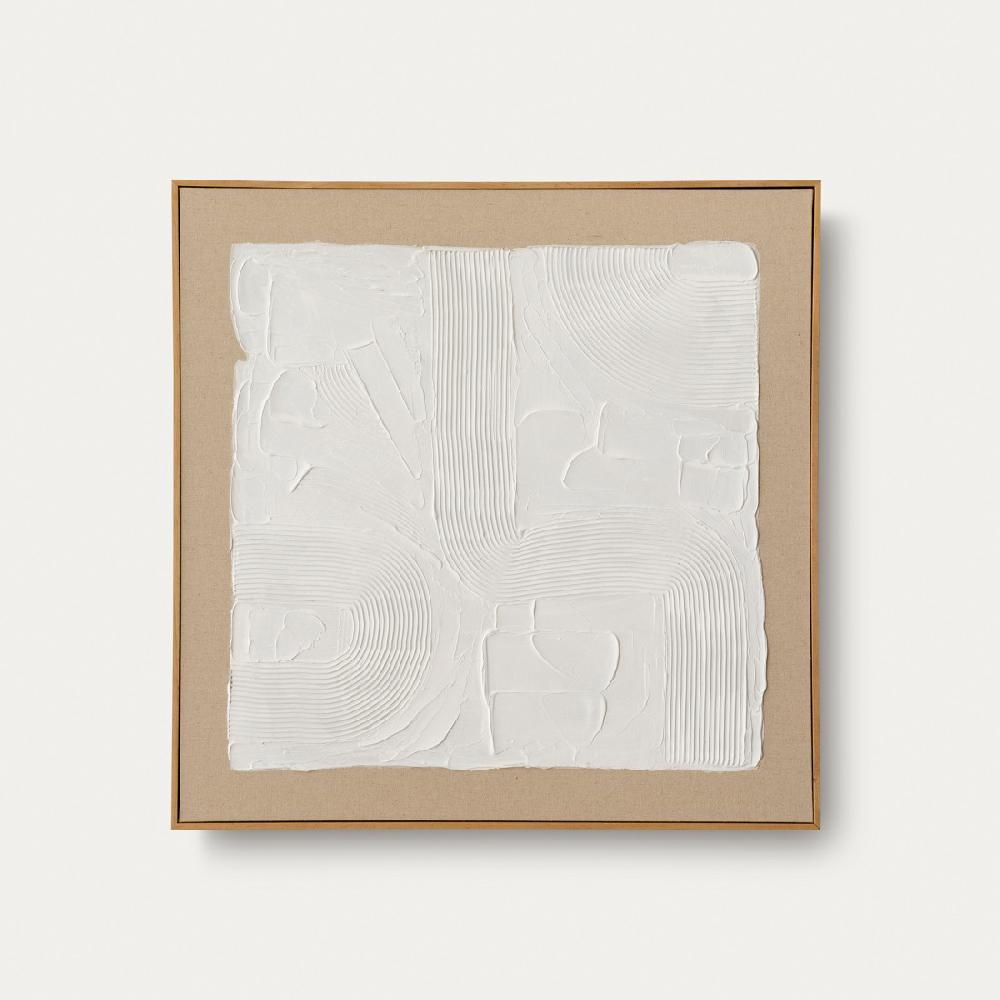 kenay home Cuadro abstracto 80x80