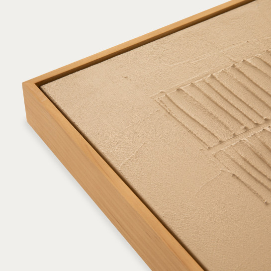 Kenay Home Cuadro Beige