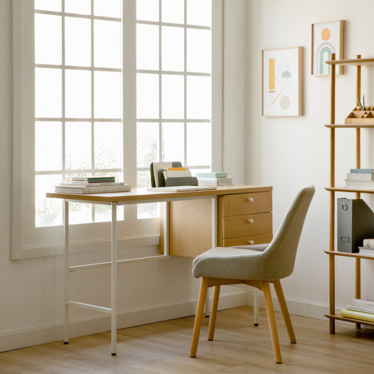 Kenay Home Escritorio Blanco 120