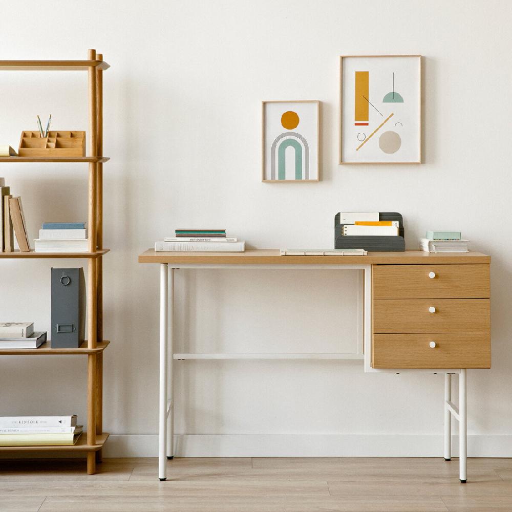 kenay home Escritorio blanco 120