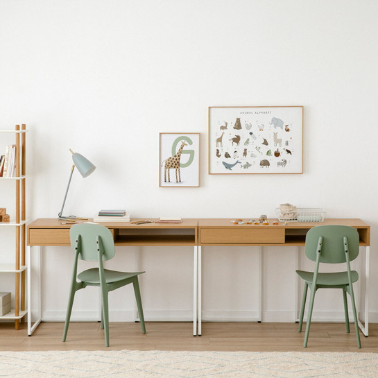 Kenay Home Escritorio Blanco 120