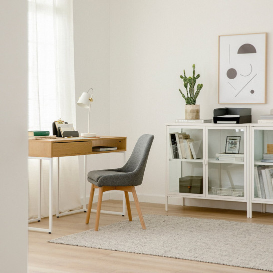 Kenay Home Escritorio Blanco 120