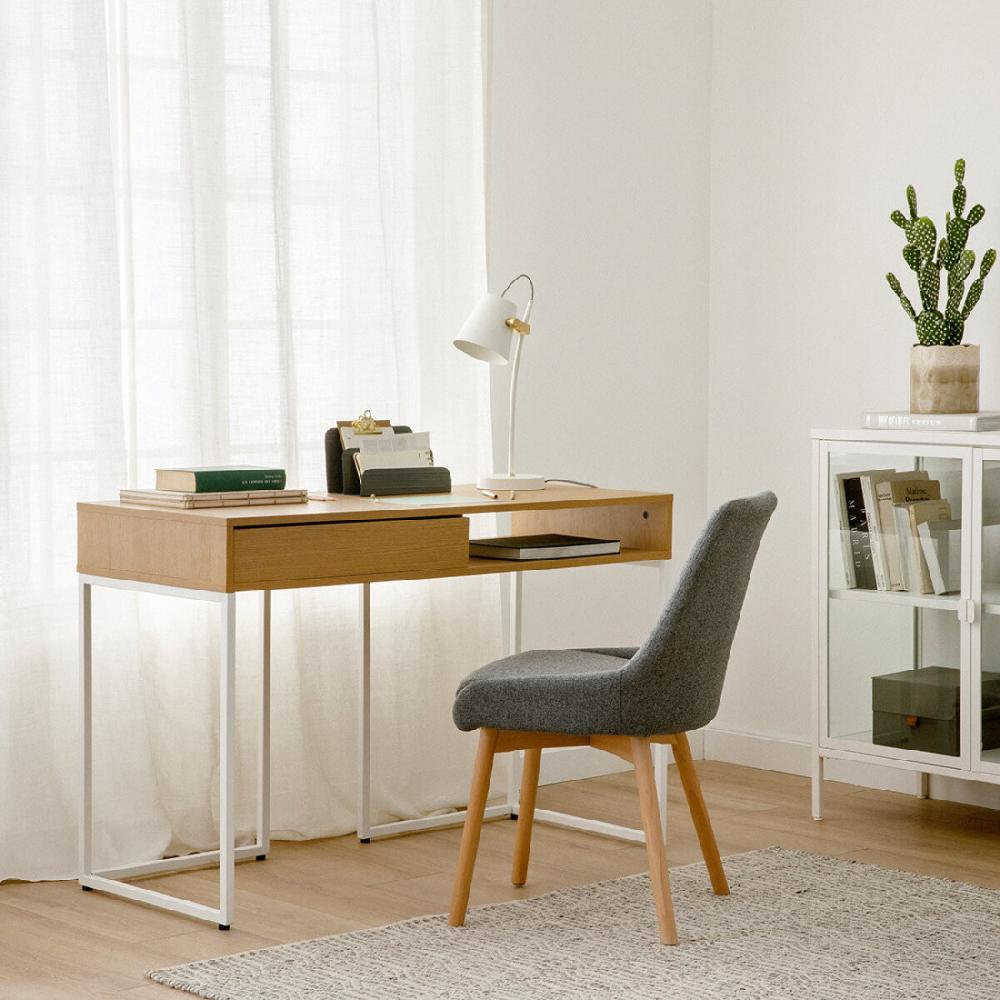 kenay home Escritorio blanco 120