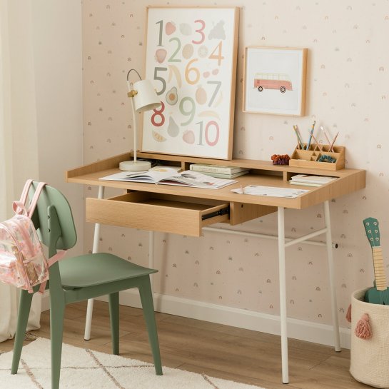 Kenay Home Escritorio Blanco Infantil 120
