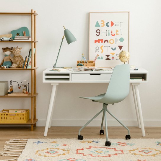 Kenay Home Escritorio Blanco Infantil
