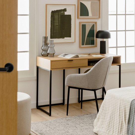 Kenay Home Escritorio Negro 120