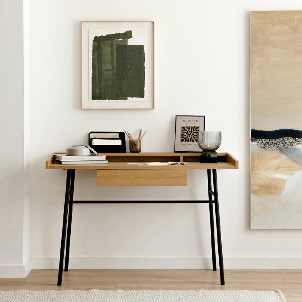 kenay home Escritorio negro 120