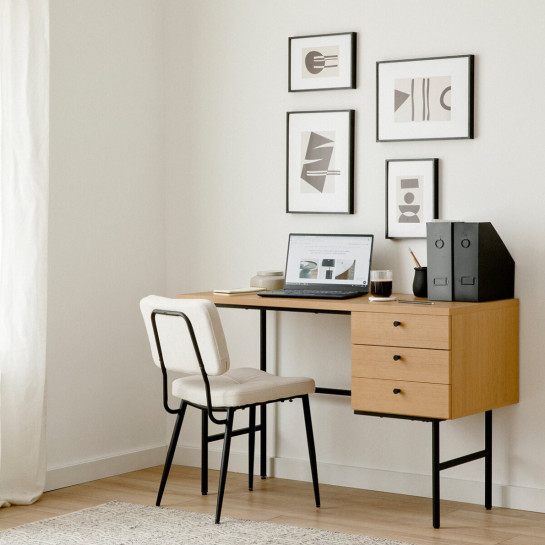 Kenay Home Escritorio Negro 120