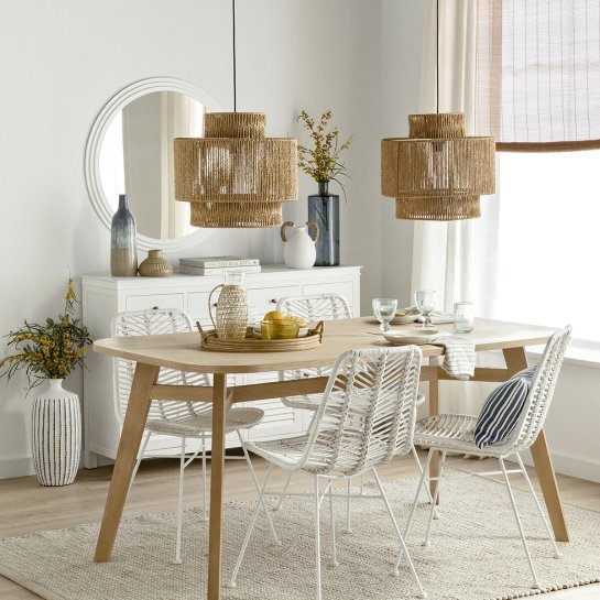 Kenay Home Espejo 80 Cm Blanco