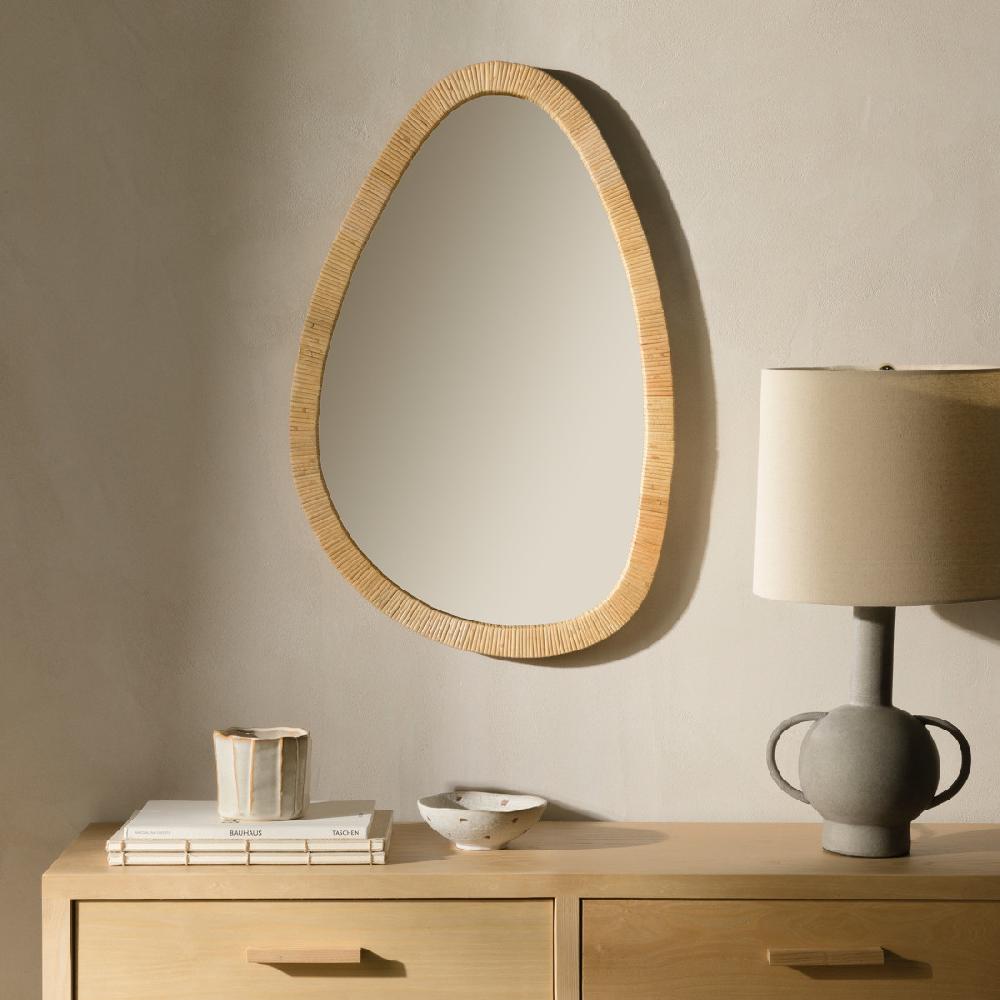 kenay home Espejo bambú grande