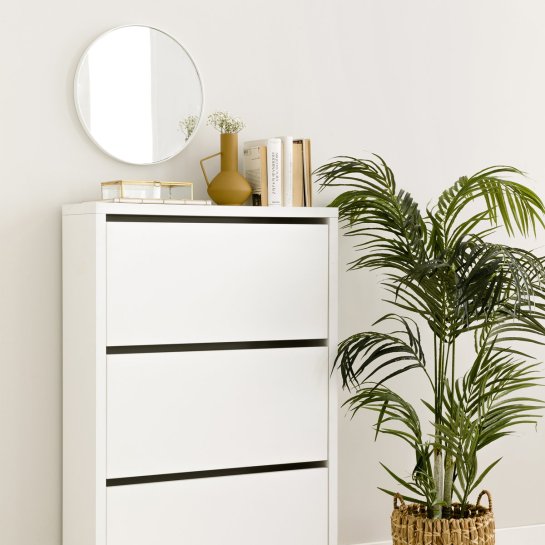 Kenay Home Espejo Blanco Pequeño