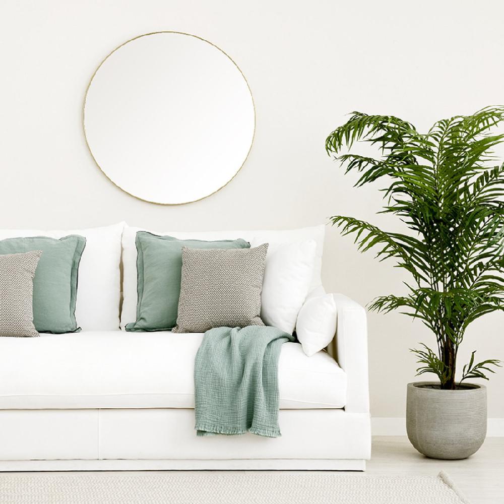 kenay home Espejo dorado grande