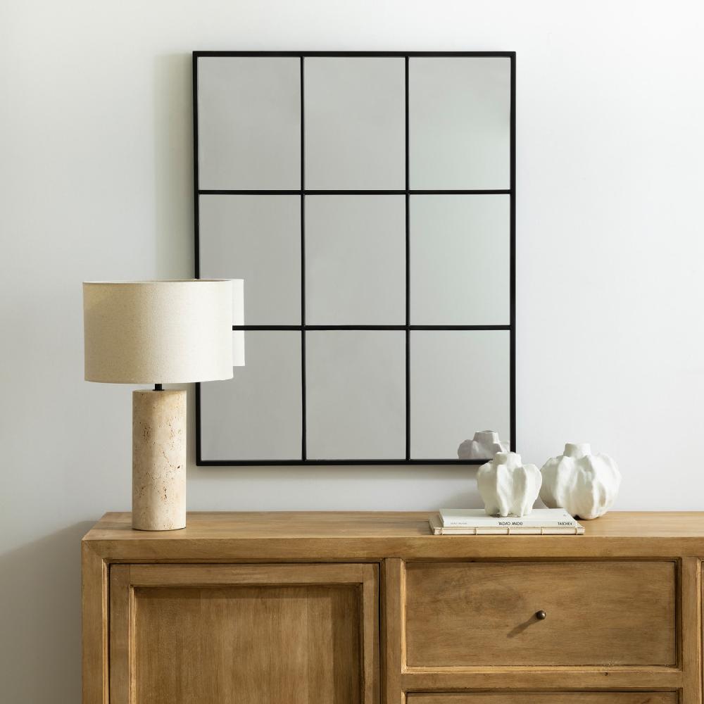 kenay home Espejo negro 90x70