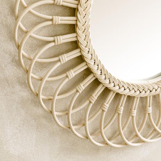 Kenay Home Espejo Ratán