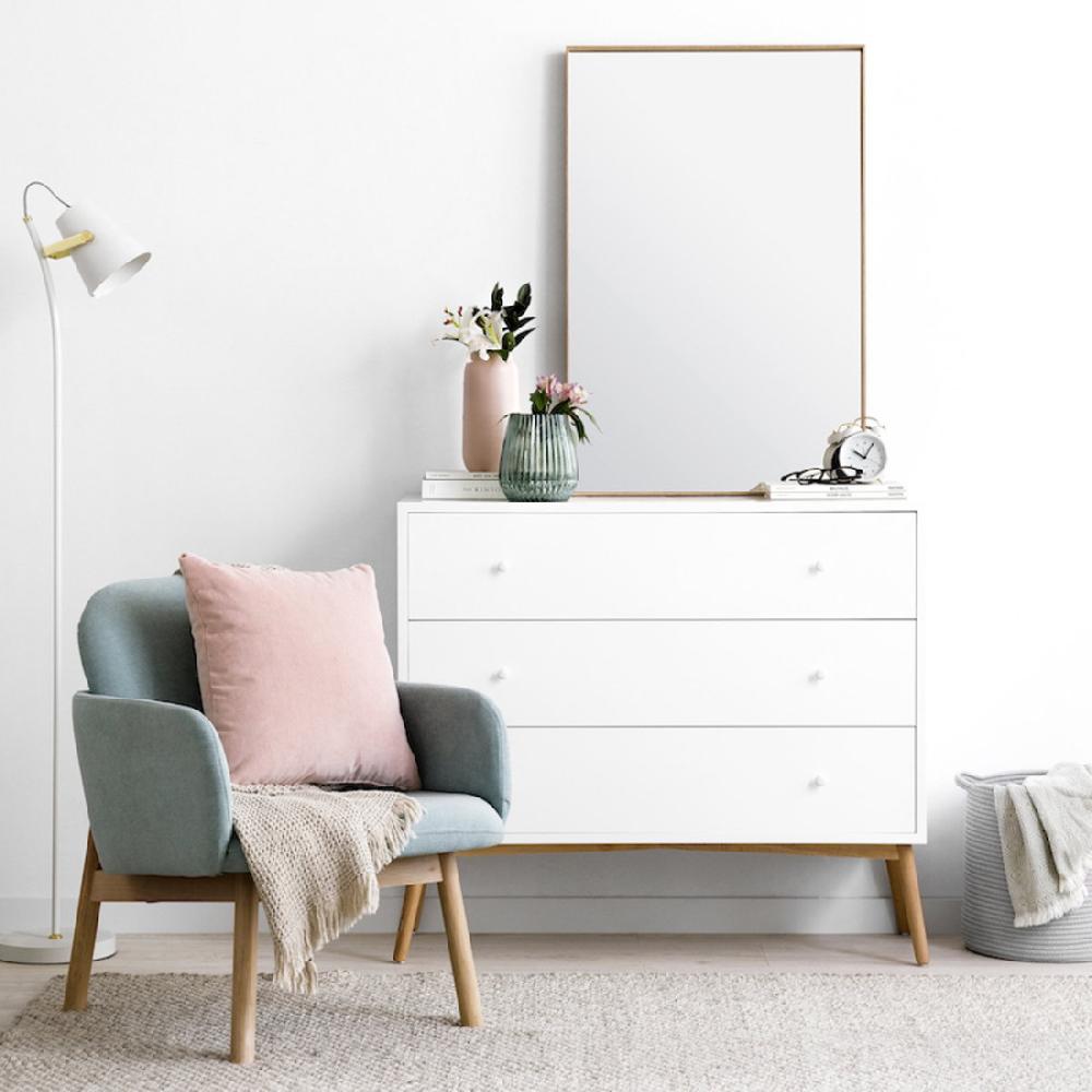 kenay home Espejo roble 90x60